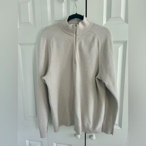 Lululemon Men’s Large Textured Quarter-zip